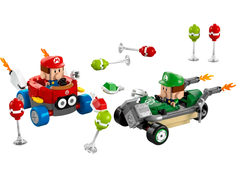 LEGO Mario Kart – Baby Mario vs. Baby Luigi 72034 SuperMario