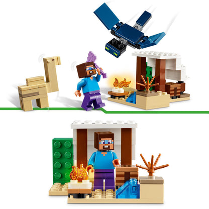 LEGO Steve's Woestijn avontuur 21251 Minecraft LEGO MINECRAFT @ 2TTOYS LEGO €. 8.49