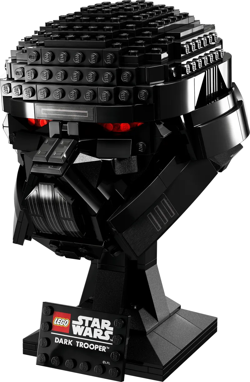 LEGO Dark Trooper helmet 75343 Star Wars