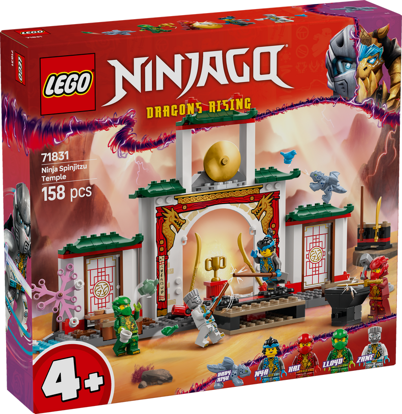 LEGO The Ninja Spinjitzu Tempel 71831 Ninjago -  - 2TTOYS | Official LEGO shop😊🥰