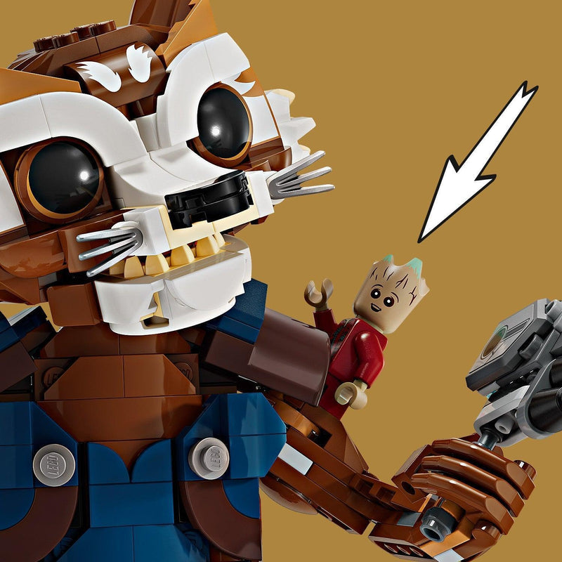 LEGO Rocket & Baby Groot 76282 Superheroes LEGO SUPERHEROES @ 2TTOYS LEGO €. 59.99