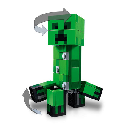 LEGO BigFig Creeper and Ocelot 21156 Minecraft