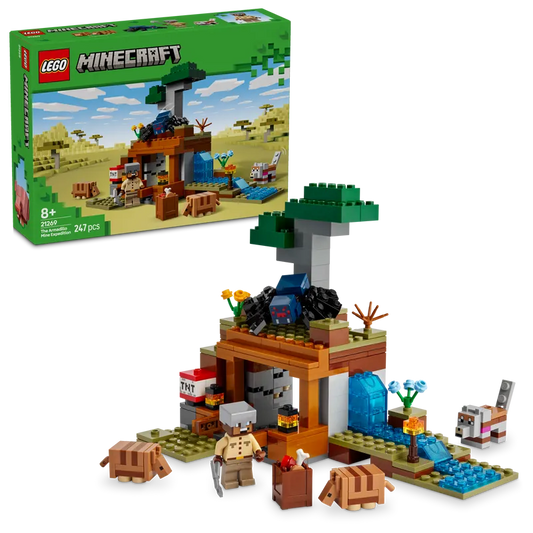 LEGO Armadillo Mine Expedition 21269 Minecraft