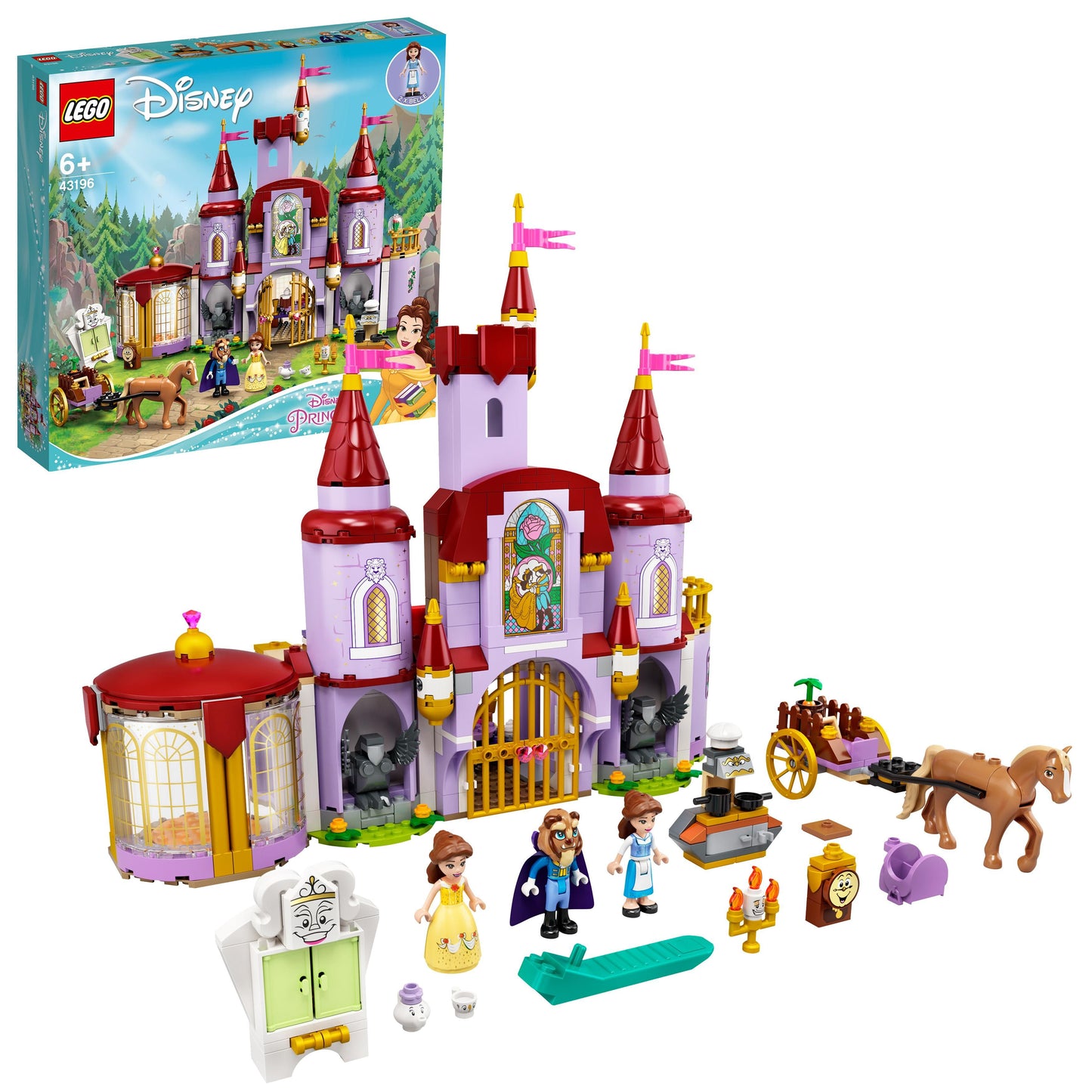 LEGO Die Schöne und das Biest Schloss 43196 Disney