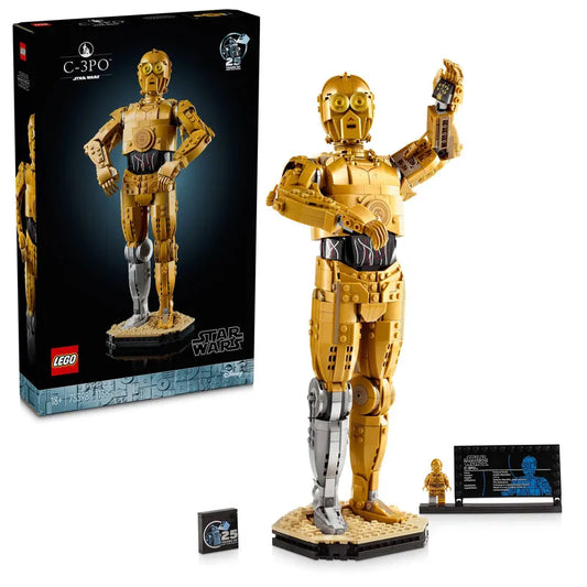 LEGO C-3PO; Golden robot 75398 StarWars