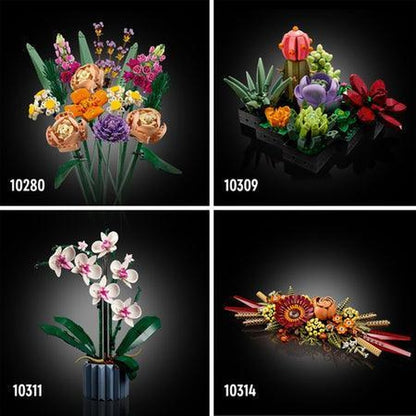 LEGO gedroogde bloemen tafelstuk 10314 Icons LEGO ICONS @ 2TTOYS LEGO €. 42.49