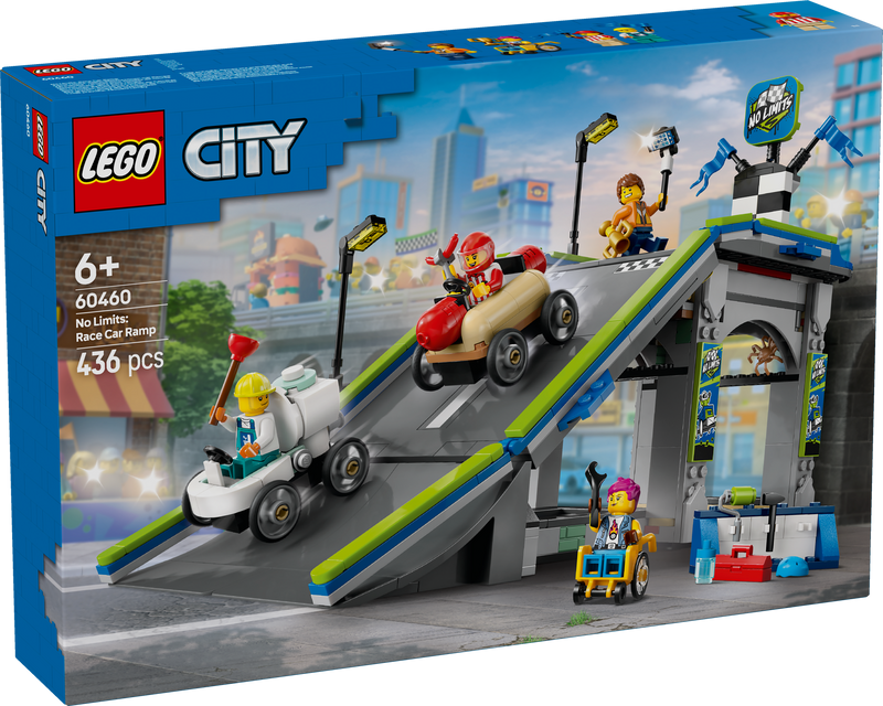 LEGO Speed ​​Ramp for Race Cars 60460 City (Pre-Order: January 2025)