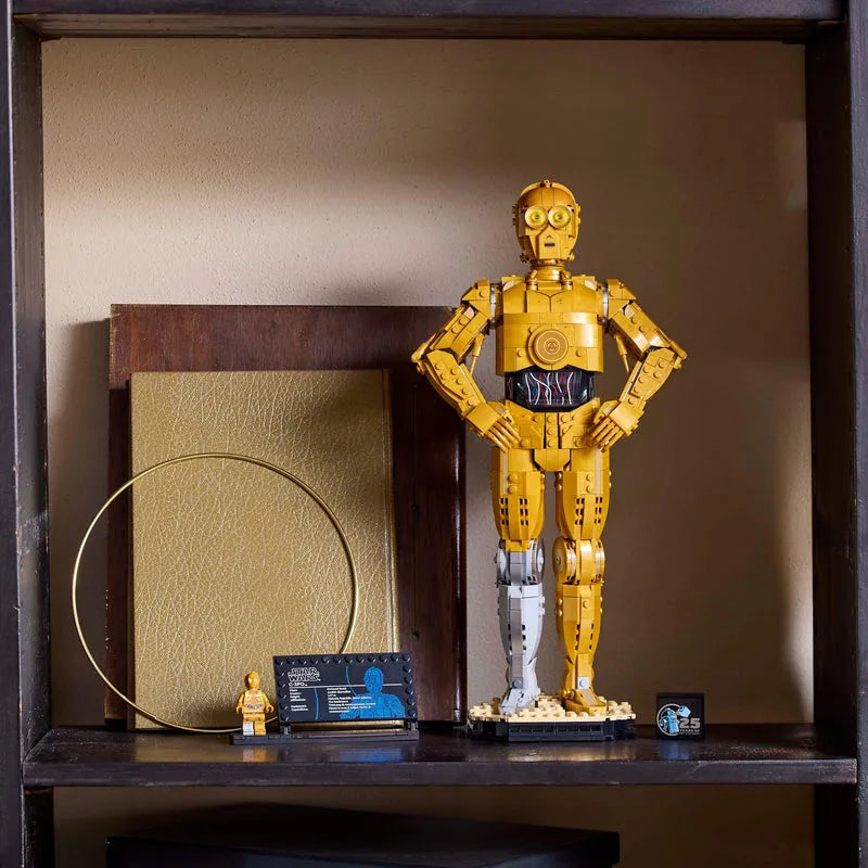 LEGO C-3PO; Golden robot 75398 StarWars