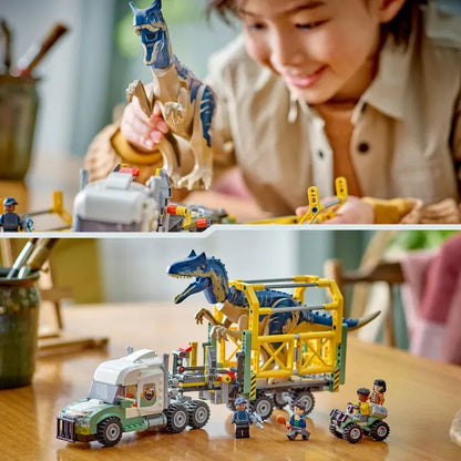 LEGO Dinosauriermissionen: Allosaurus Transport Truck 76966 Jurassic World