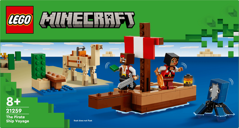 LEGO De Piratenschipreis - Zeil het avontuur tegemoet 21259 Minecraft (Pre-Order: verwacht juni) LEGO MINECRAFT @ 2TTOYS LEGO €. 12.49