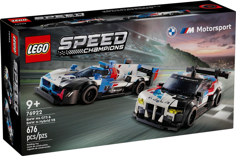 LEGO BMW M4 GT3 & BMW M Hybrid V8 76922 Speedchampions LEGO Speedchampions @ 2TTOYS LEGO €. 41.99