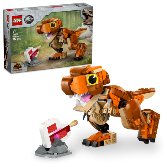 LEGO 76967 Kleine eter T-Rex, Een Jurassic World avontuur wacht