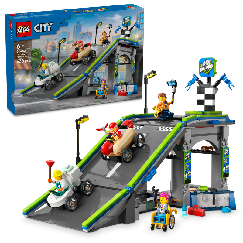 LEGO Speed ​​Ramp for Race Cars 60460 City (Pre-Order: January 2025)