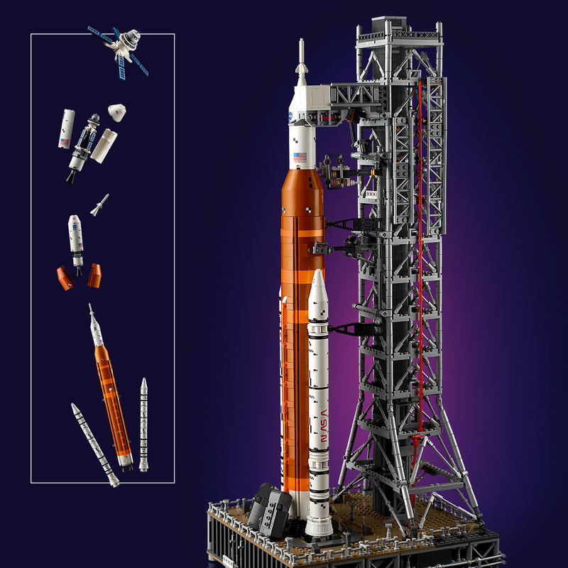 LEGO NASA Artemis Space Launch System Rocket mit Plattform 10341 Icons