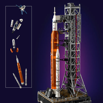 LEGO NASA Artemis ruimtelanceersysteem raket met platform 10341 Icons