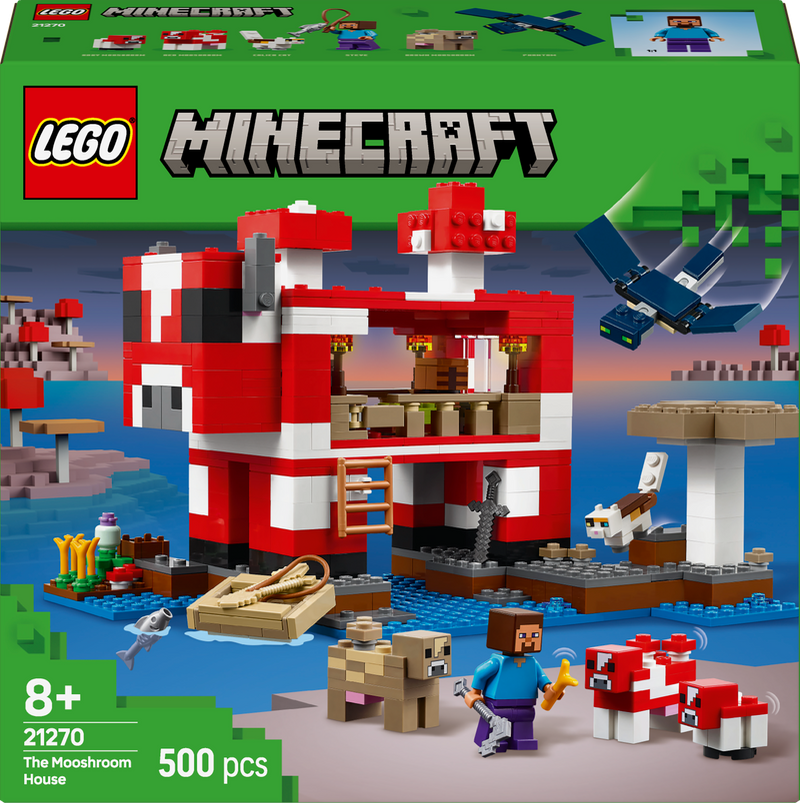 LEGO Het Paddestoelhuis 21270 Minecraft