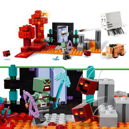 LEGO The Nether Portal Ambush 21255 Minecraft LEGO MINECRAFT @ 2TTOYS LEGO €. 37.99