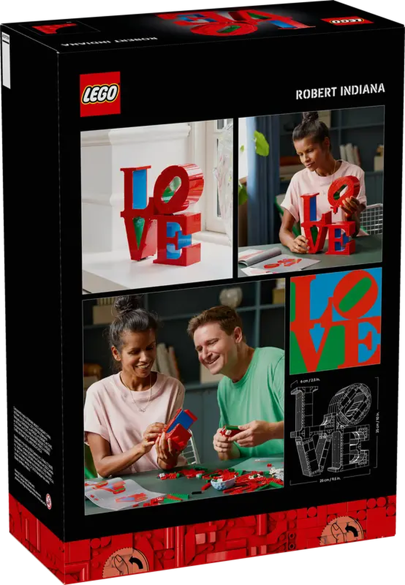 LEGO LOVE teken 31214 Art (Pre-Order: januari 2025)