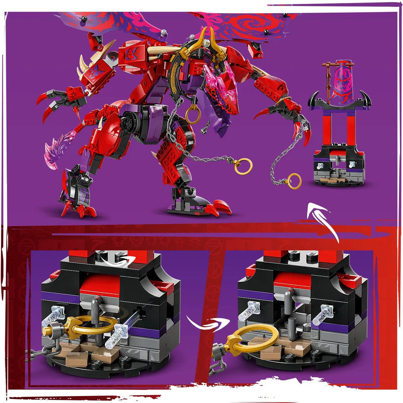 LEGO Blitzzahn-Chaosdrache 71832 Ninjago