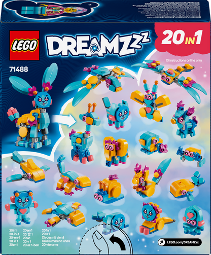 LEGO Bunchu'c Creative Animal Adventures 71488 Dreamzzz (Pre-Order: January 2025)