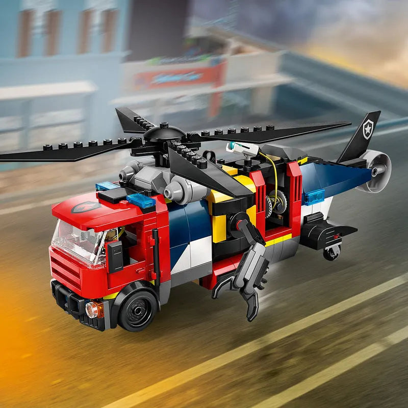 LEGO Hubschrauber, Feuerwehrauto und U-Boot 60462 City