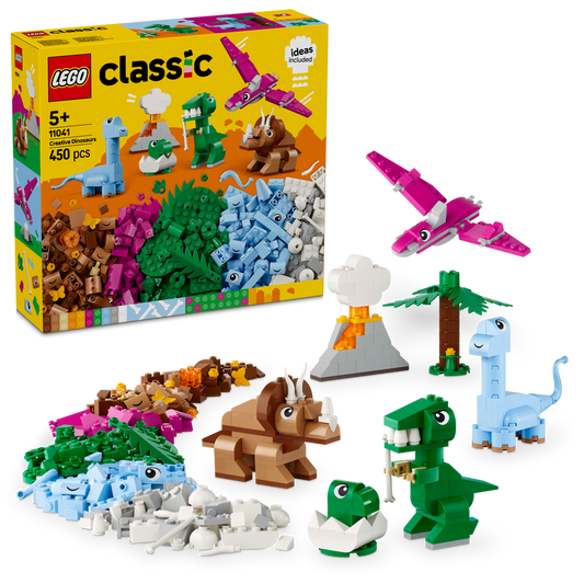 LEGO Creatieve Dinosaurus 11041 (Pre-Order: januari 2025) @ 2TTOYS | Official LEGO shop😊🥰 LEGO €. 29.99