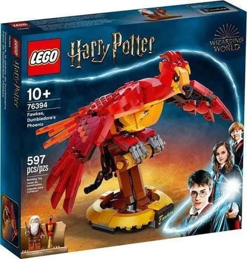 LEGO Fawkes, Dumbledore's Phoenix 76394 Harry Potter LEGO HARRY POTTER @ 2TTOYS | Official LEGO shop😊🥰 LEGO €. 74.99