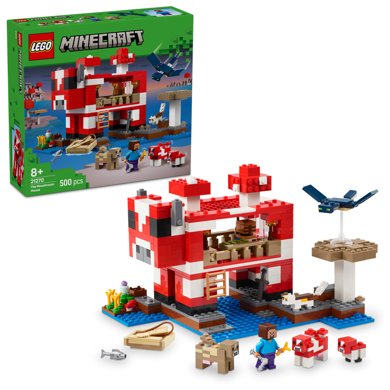 LEGO Het Paddestoelhuis 21270 Minecraft