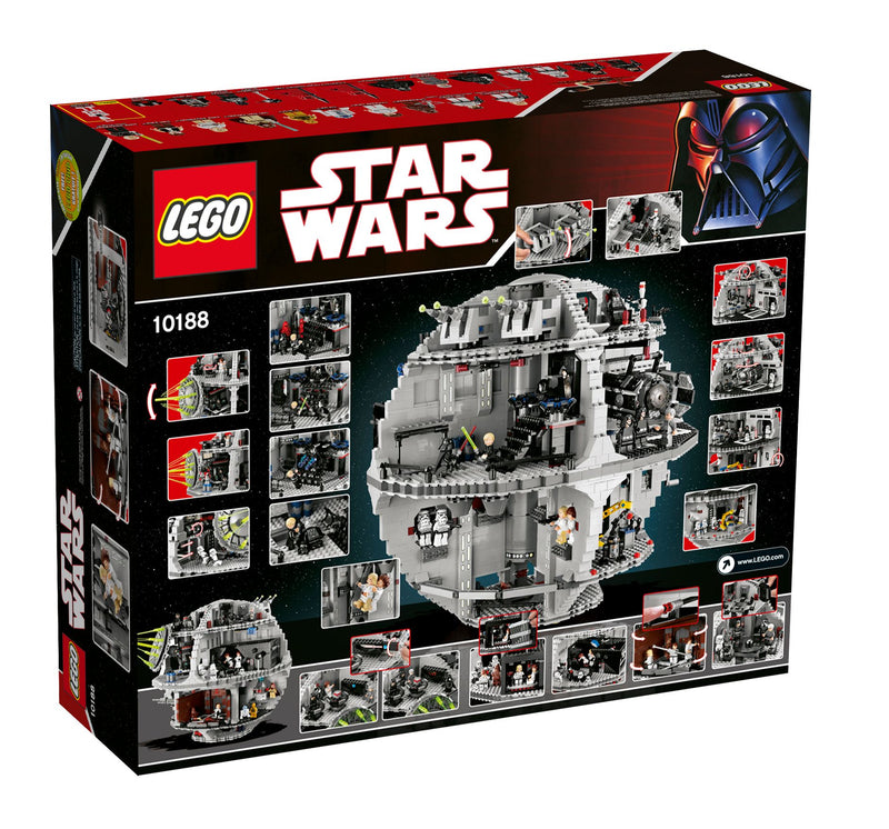 LEGO DeathStar 2008: 3.886 delig 10188 StarWars