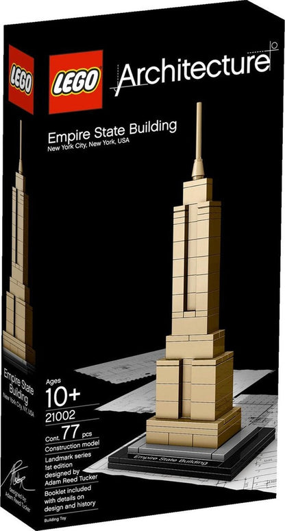 LEGO Empire State Building 21002 Architecture (USED) LEGO ARCHITECTURE @ 2TTOYS | Official LEGO shop😊🥰 LEGO €. 44.99