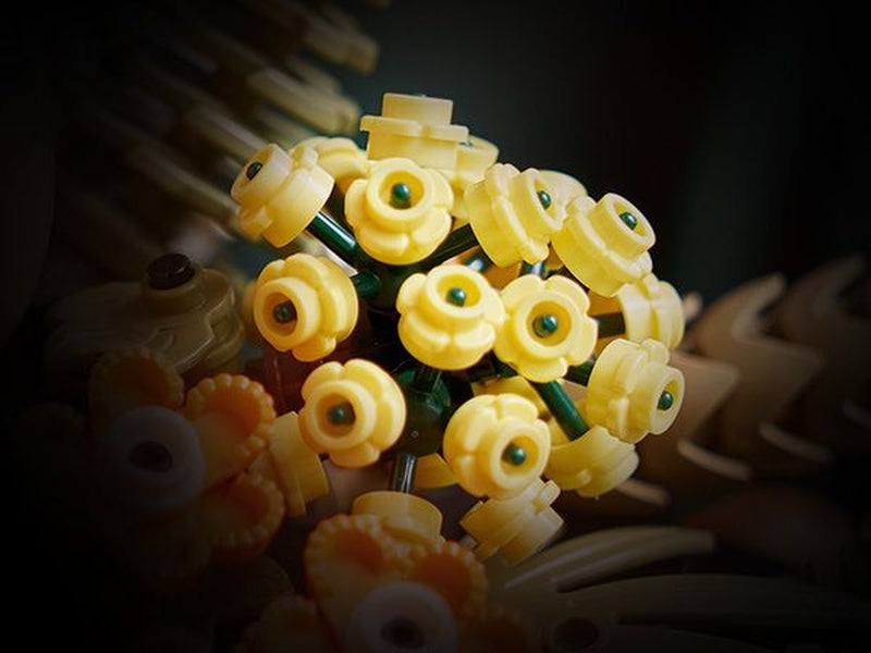 LEGO gedroogde bloemen tafelstuk 10314 Icons