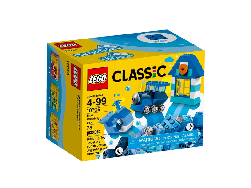 LEGO Blauwe creatieve doos, 78 losse LEGO stenen 10706 Classic LEGO CLASSIC @ 2TTOYS LEGO €. 4.48