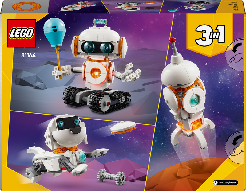 LEGO Space Robot 31164 Creator 3 in 1 Pre-Order: January 2025)