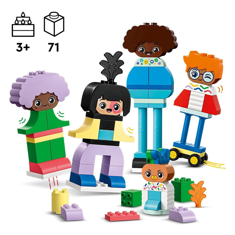 LEGO Buildable figures with big emotions 10423 DUPLO LEGO DUPLO @ 2TTOYS LEGO €. 54.99