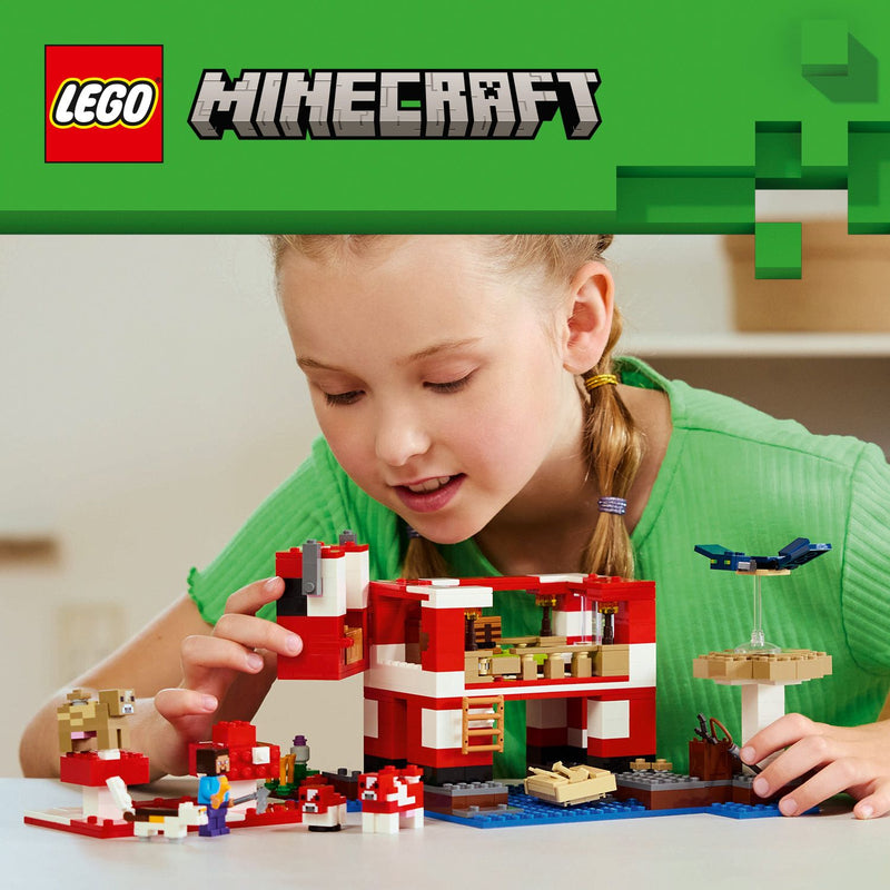 LEGO Het Paddestoelhuis 21270 Minecraft