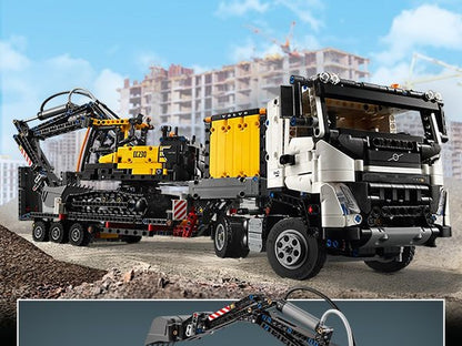 LEGO Volvo FMX truck & EC230 elektrische graafmachine 42175 Technic