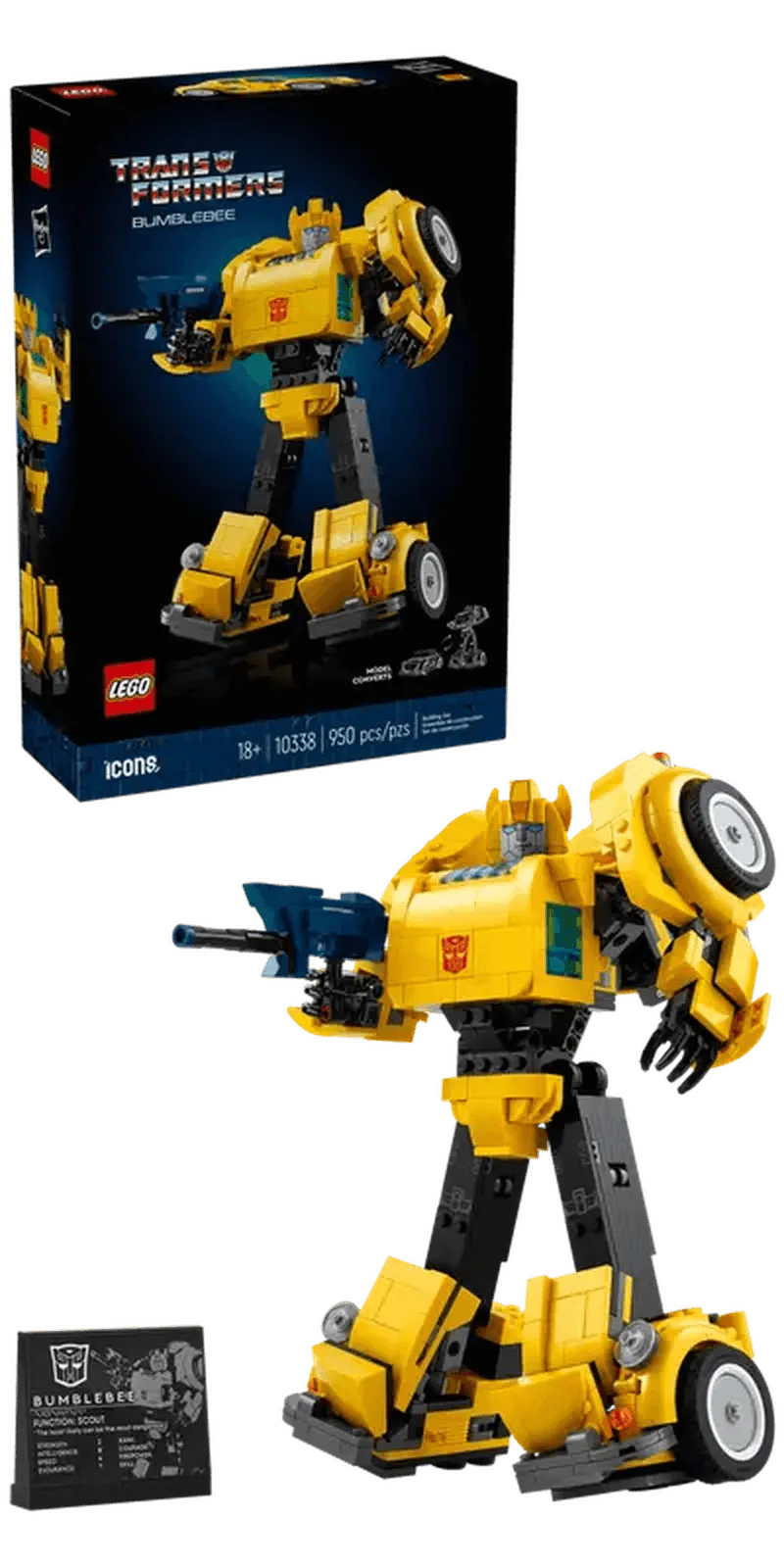 LEGO Bumblebee 10338 Symbole