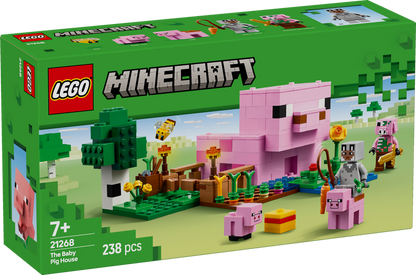 LEGO Het baby varkens huis 21268 Minecraft