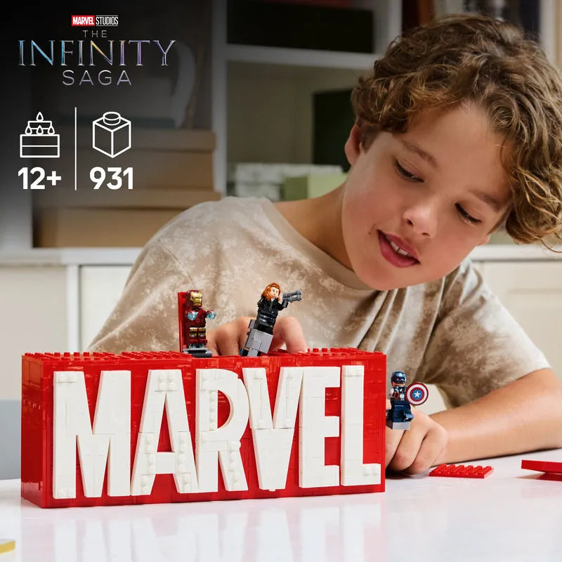 LEGO Marvel Logo and Figures 76313 Superheroes (Pre-Order: January 2025)