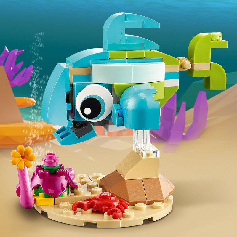 LEGO Dolfijn en Schildpad 31128 Creator 3-in-1 LEGO CREATOR @ 2TTOYS LEGO €. 9.99