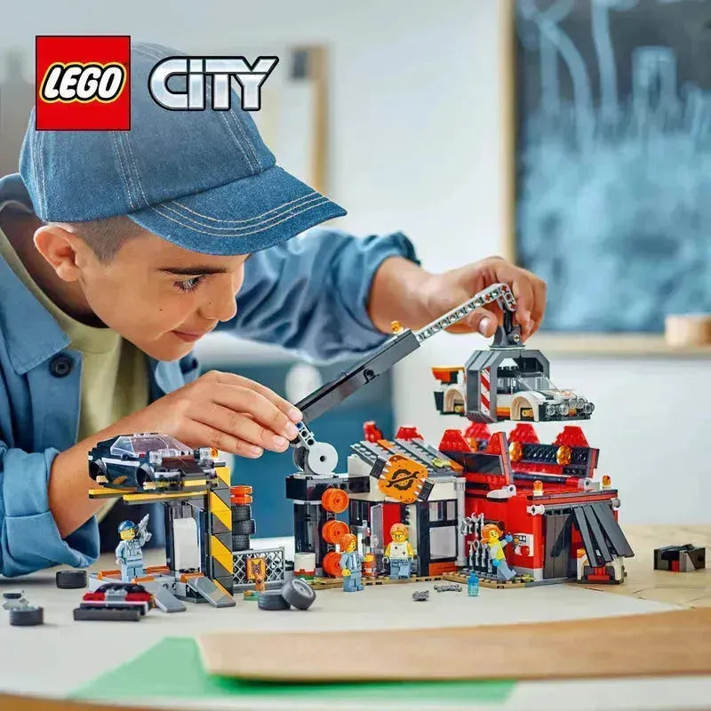 LEGO Schrottplatz mit Autos 60472 City