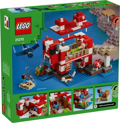 LEGO The Mushroom House 21270 Minecraft (Pre-Order: January 2025)