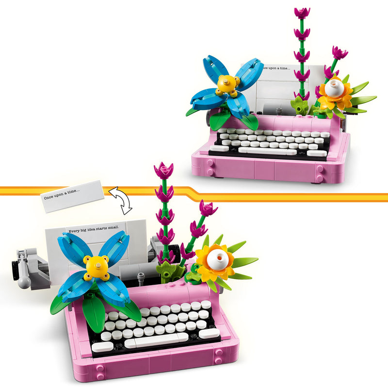 LEGO Typewriter with Flowers 31169 Creator 3-in-1 (expected: January 2025)