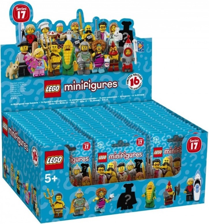 LEGO Minifigures Collection Series 17 71018 Minifigures (16 pieces)