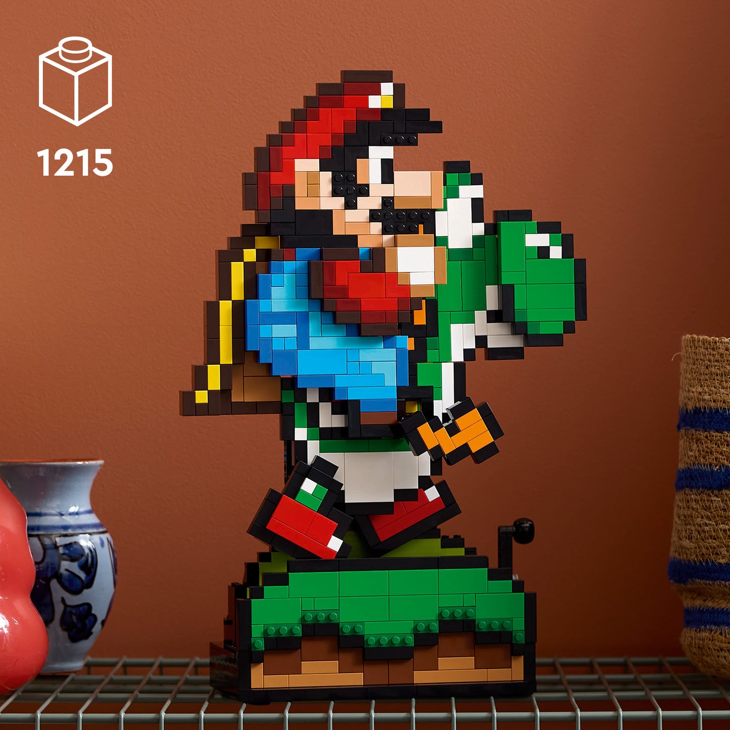 LEGO Super Mario World: Mario &amp; Yoshi Figuren