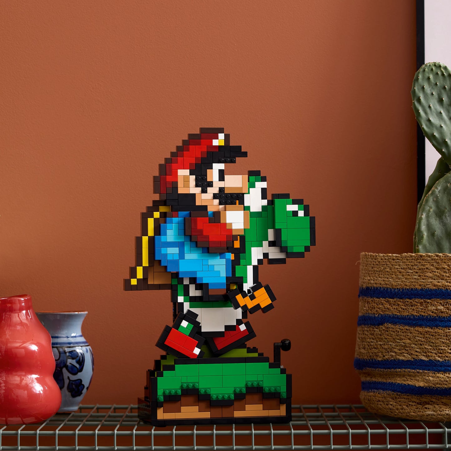 LEGO Super Mario World: Mario &amp; Yoshi Figurines