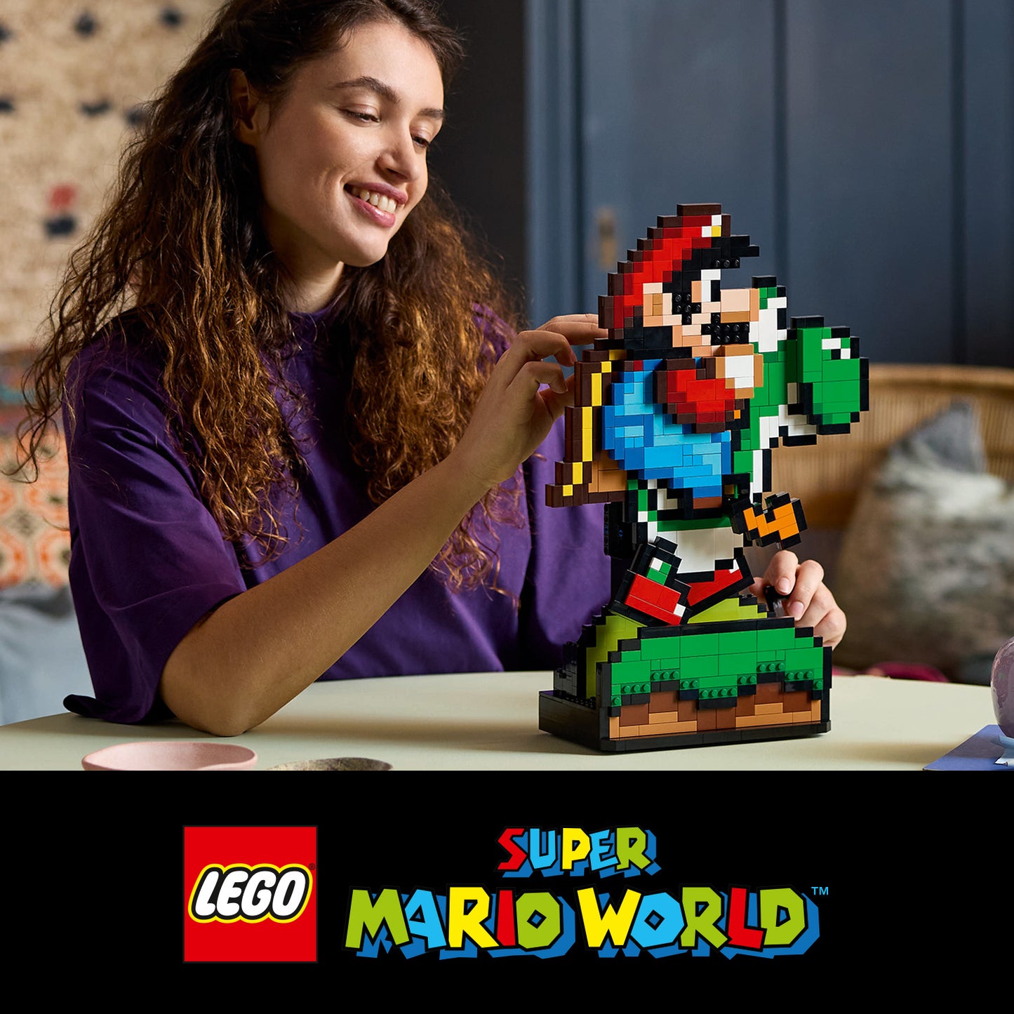 LEGO Super Mario World: Mario &amp; Yoshi Figuren