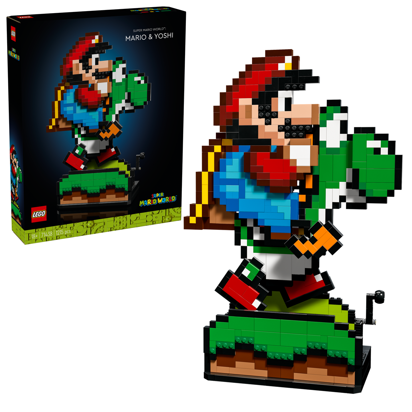 LEGO Super Mario World: Mario &amp; Yoshi Figuren