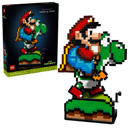 LEGO Super Mario World: Mario &amp; Yoshi Figurines