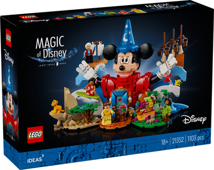 LEGO Disney 100 Celebration: Een magisch bouwavontuur 21352 Ideas